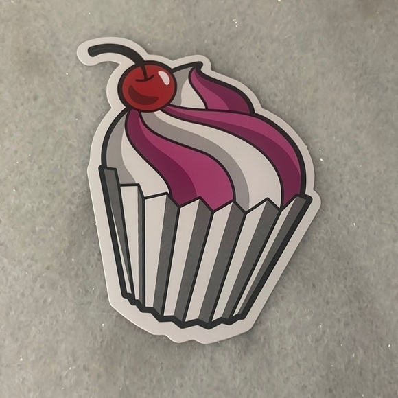 Stickers Foodies doughnut ice cupcake strawberry milk vinyl sticker New Set of 3 - Picture 2 of 6